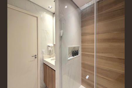 Studio para alugar com 24m², 1 quarto e sem vaga Studio para alugar com 24m², 1 quarto e sem vagaBanheiro