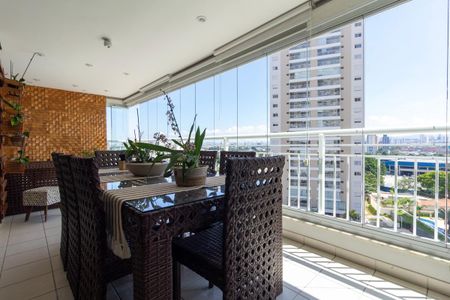 Varanda gourmet de apartamento à venda com 3 quartos, 160m² em Tatuapé, São Paulo
