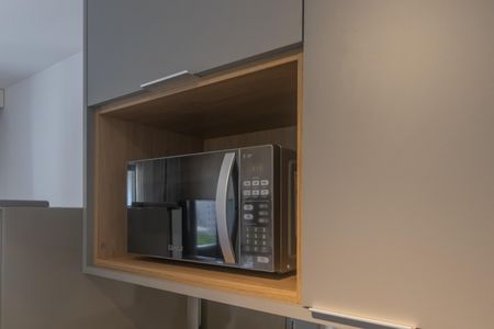 Cozinha de kitnet/studio à venda com 1 quarto, 25m² em Vila Nova Conceição, São Paulo