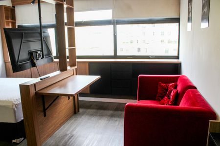 Sala de apartamento para alugar com 1 quarto, 37m² em Centro Histórico de São Paulo, São Paulo