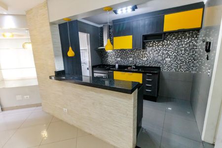 Cozinha - Armários de apartamento à venda com 2 quartos, 68m² em Chácara Agrindus, Taboão da Serra