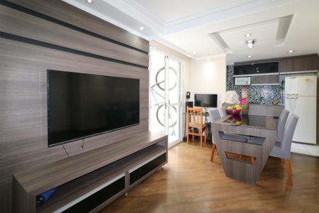 Sala de apartamento para alugar com 2 quartos, 50m² em Piraporinha, Diadema