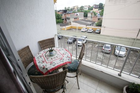 Varanda da Sala de apartamento à venda com 2 quartos, 48m² em Taquara, Rio de Janeiro