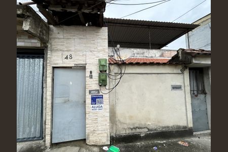 Casa para alugar com 40m², 1 quarto e sem vagaFachada + plaquinha