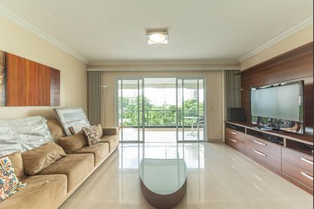 Sala de apartamento para alugar com 3 quartos, 172m² em Cidade Monções, São Paulo