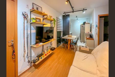 Sala / Cozinha  de apartamento para alugar com 2 quartos, 47m² em Estância Velha, Canoas