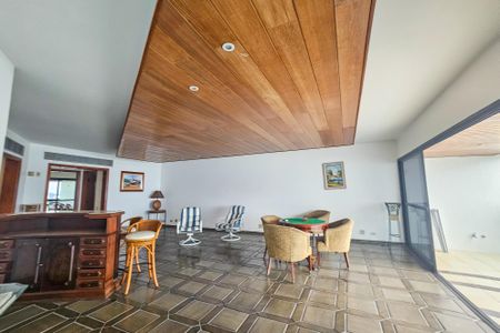 Sala de apartamento para alugar com 4 quartos, 355m² em Jardim Asturias, Guarujá