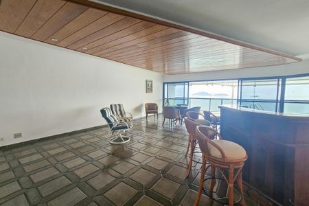 Sala de apartamento para alugar com 4 quartos, 355m² em Jardim Asturias, Guarujá