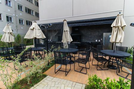 Studio à venda com 27m², 1 quarto e sem vaga Studio à venda com 27m², 1 quarto e sem vagaÁrea comum - Churrasqueira