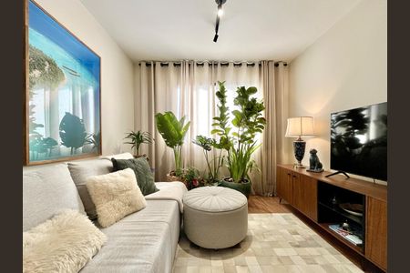 Sala de apartamento à venda com 2 quartos, 70m² em Jardim Dom Vieira, Campinas