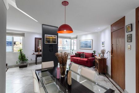 Sala 1 de apartamento à venda com 3 quartos, 179m² em Santa Rosa, Belo Horizonte