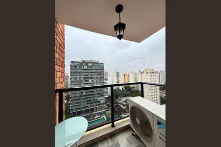 Varanda de apartamento para alugar com 1 quarto, 45m² em Moema, São Paulo