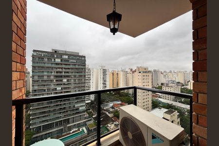 Varanda de apartamento para alugar com 1 quarto, 45m² em Moema, São Paulo