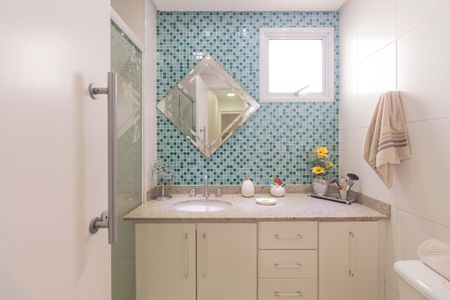 Apartamento para alugar com 142m², 3 quartos e 2 vagasBanheiro da Suíte