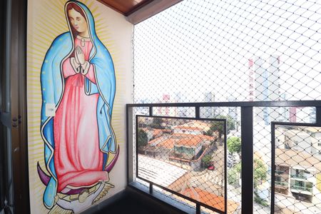 Varanda Sala de apartamento para alugar com 3 quartos, 81m² em Val Paraiso, Santo André