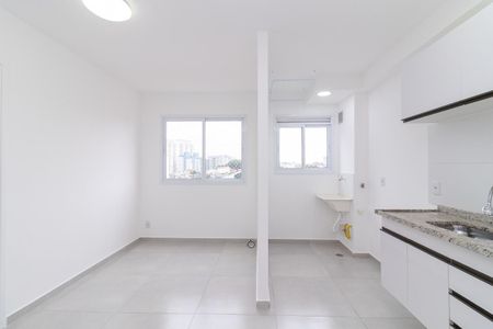 Sala de apartamento para alugar com 1 quarto, 29m² em Vila Guilhermina, São Paulo