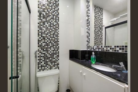 Studio para alugar com 18m², 1 quarto e sem vaga Studio para alugar com 18m², 1 quarto e sem vagaBanheiro do Estúdio