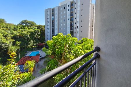 Varanda da Sala de apartamento para alugar com 3 quartos, 43m² em Jardim Ipaussurama, Campinas