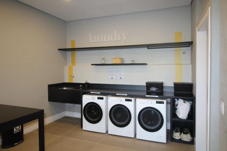 Studio para alugar com 30m², 1 quarto e 1 vagaLavanderia