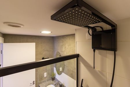 Apartamento para alugar com 28m², 1 quarto e sem vagaBanheiro da Suíte