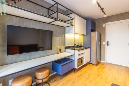 Apartamento para alugar com 28m², 1 quarto e sem vagaSala