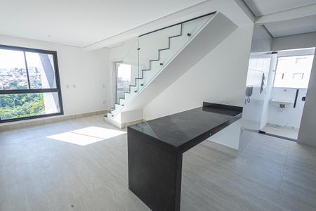 sala de apartamento à venda com 4 quartos, 137m² em Itapoã, Belo Horizonte