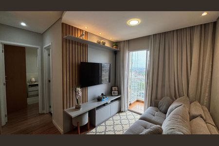 Sala - Sala de Jantar de apartamento à venda com 2 quartos, 54m² em Vila Humaita, Santo André