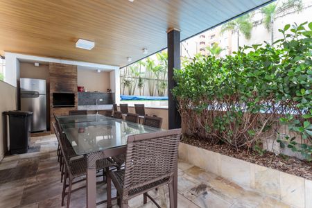 Apartamento para alugar com 95m², 3 quartos e 2 vagasÁrea comum - Churrasqueira