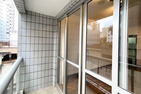 Varanda da Sala de apartamento à venda com 2 quartos, 77m² em Carmo, Belo Horizonte