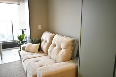 Sala de apartamento para alugar com 1 quarto, 41m² em Vila Clementino, São Paulo