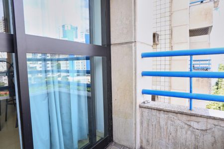 Varanda da Sala de apartamento à venda com 1 quarto, 45m² em Funcionários, Belo Horizonte