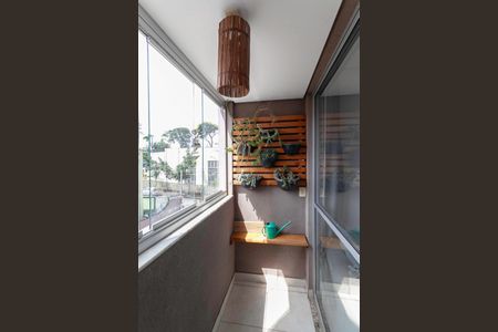 Apartamento para alugar com 50m², 2 quartos e 1 vagaVaranda da sala 