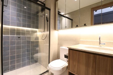 Studio para alugar com 27m², 1 quarto e sem vagaBanheiro