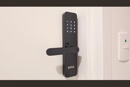 Studio para alugar com 27m², 1 quarto e sem vagaFechadura eletrônica