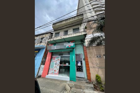 Casa para alugar com 47m², 1 quarto e sem vagaFachada+Placa 