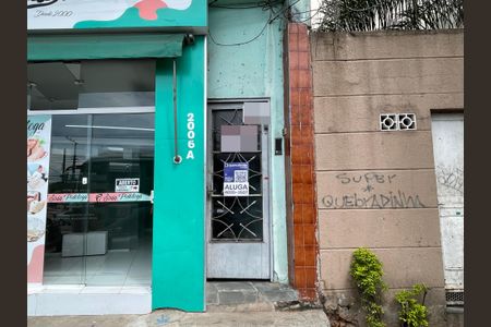 Casa para alugar com 47m², 1 quarto e sem vagaFachada+Placa 