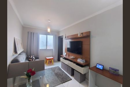 Sala de apartamento para alugar com 1 quarto, 39m² em Baeta Neves, São Bernardo do Campo