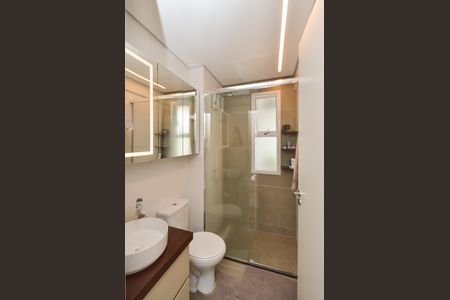 Apartamento à venda com 57m², 2 quartos e 2 vagasBanheiro Social