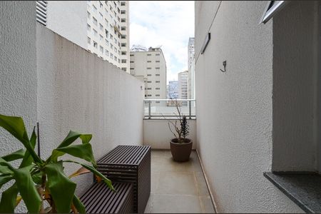 Apartamento à venda com 57m², 2 quartos e 2 vagasVaranda Quarto 1
