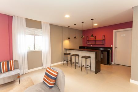 Apartamento à venda com 33m², 2 quartos e sem vagaÁrea comum - Salão de festas