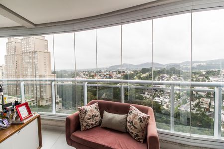 Varanda de apartamento para alugar com 2 quartos, 70m² em Empresarial 18 do Forte, Barueri