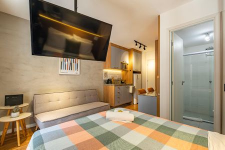 Studio de kitnet/studio para alugar com 1 quarto, 25m² em Pinheiros, São Paulo