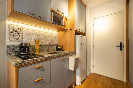 Studio de kitnet/studio para alugar com 1 quarto, 25m² em Pinheiros, São Paulo