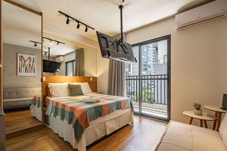 Studio de kitnet/studio para alugar com 1 quarto, 25m² em Pinheiros, São Paulo