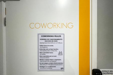 Studio para alugar com 25m², 1 quarto e sem vaga Studio para alugar com 25m², 1 quarto e sem vagaÁrea comum - Coworking