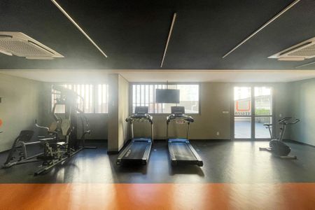 Studio para alugar com 25m², 1 quarto e sem vaga Studio para alugar com 25m², 1 quarto e sem vagaÁrea comum - Academia