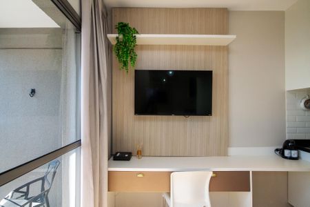 Studio para alugar com 25m², 1 quarto e sem vaga Studio para alugar com 25m², 1 quarto e sem vagaQuarto