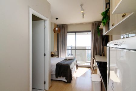 Studio para alugar com 25m², 1 quarto e sem vaga Studio para alugar com 25m², 1 quarto e sem vagaVista Geral