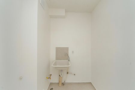 Sala e Cozinha de apartamento à venda com 2 quartos, 34m² em Vila Graciosa, São Paulo