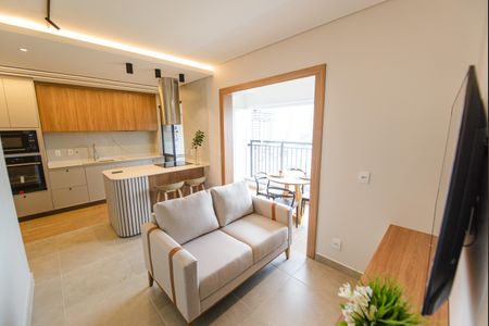 Sala de apartamento para alugar com 2 quartos, 72m² em Esplanada Independência, Taubaté